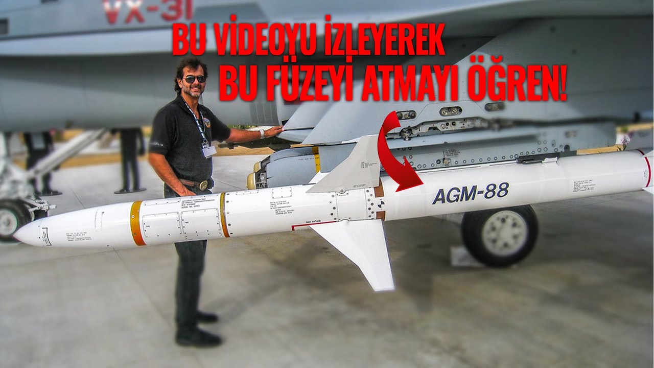 AGM-88 HARM Füzesinin İşlevi ve Atış Prosedürü