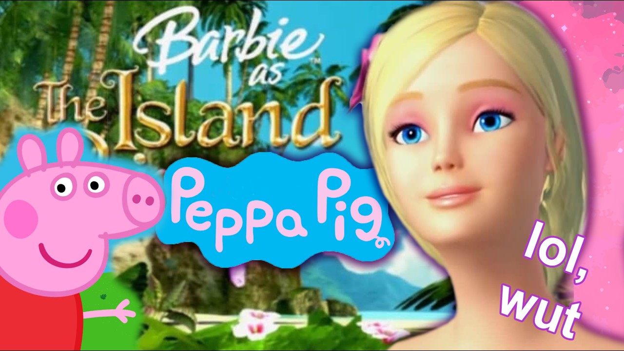 Barbie ale to Świnka Peppa