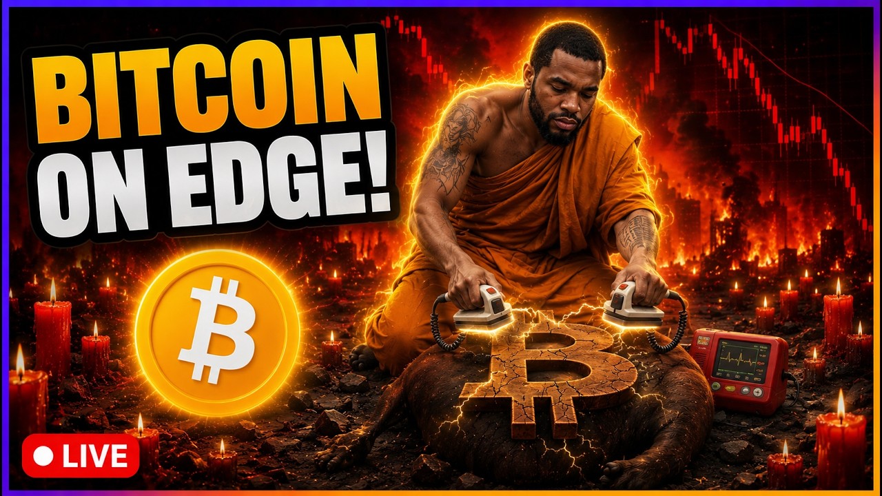 Bitcoin on Edge! Live Trading and Analysis