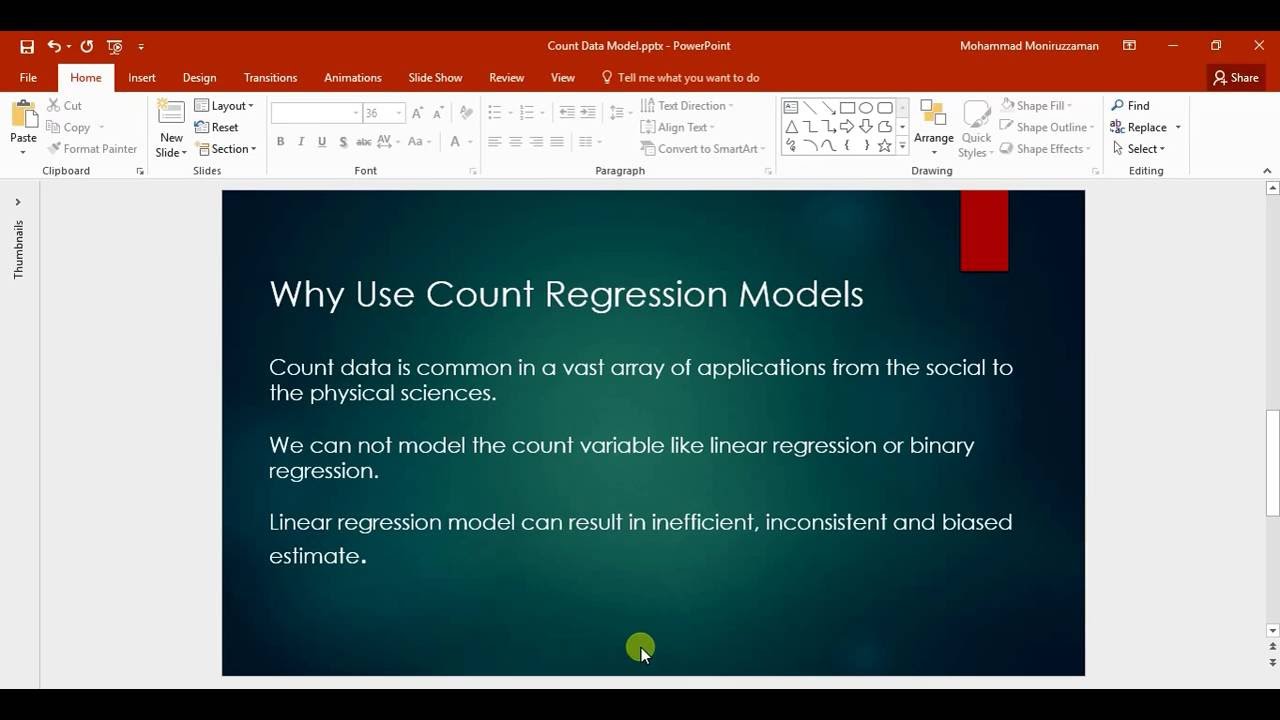 Count Data Model