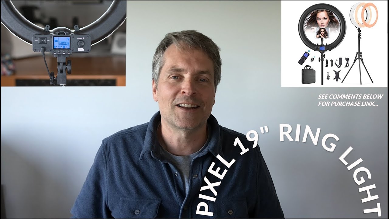 *NEW* PIXEL19-inch RING LIGHT - WITH 2 REMOTES!!!