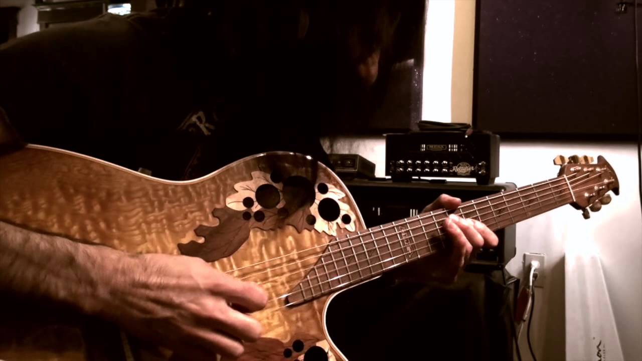 Mike Campese - In the studio, Recording a Acoustic Solo