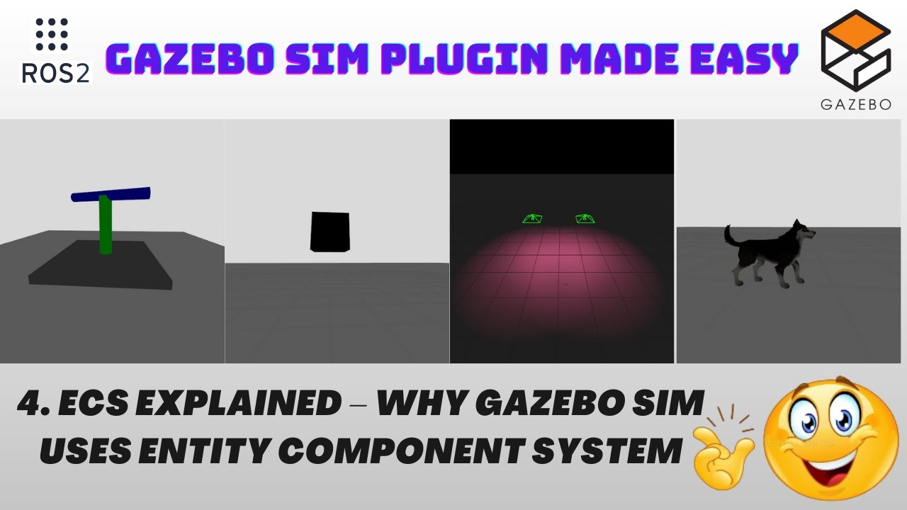 ECS Explained – Why Gazebo Sim Uses Entity Component System | Tutorial Part 4