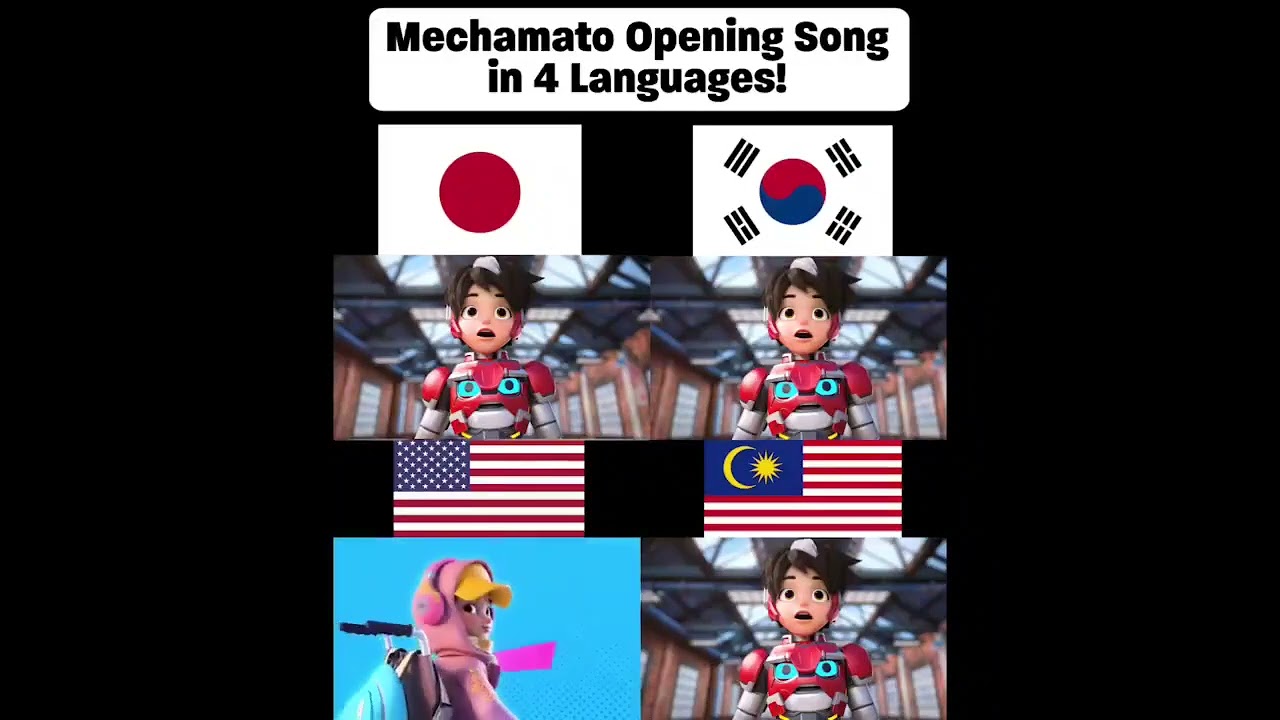 opening Mechamato di tiap negara Jepang,Korea, America, Malaysia