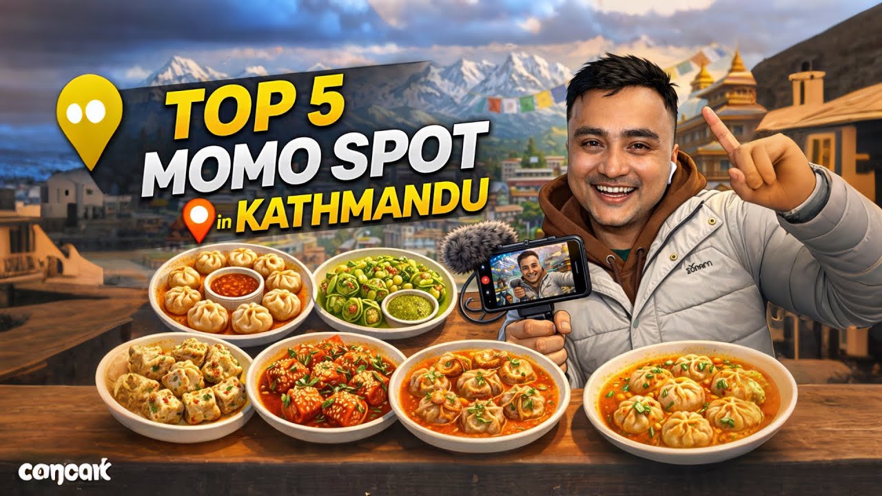 TOP  5 MOMO SPOT IN KHATMANDU  🍽️ | MOMO VLOG ||