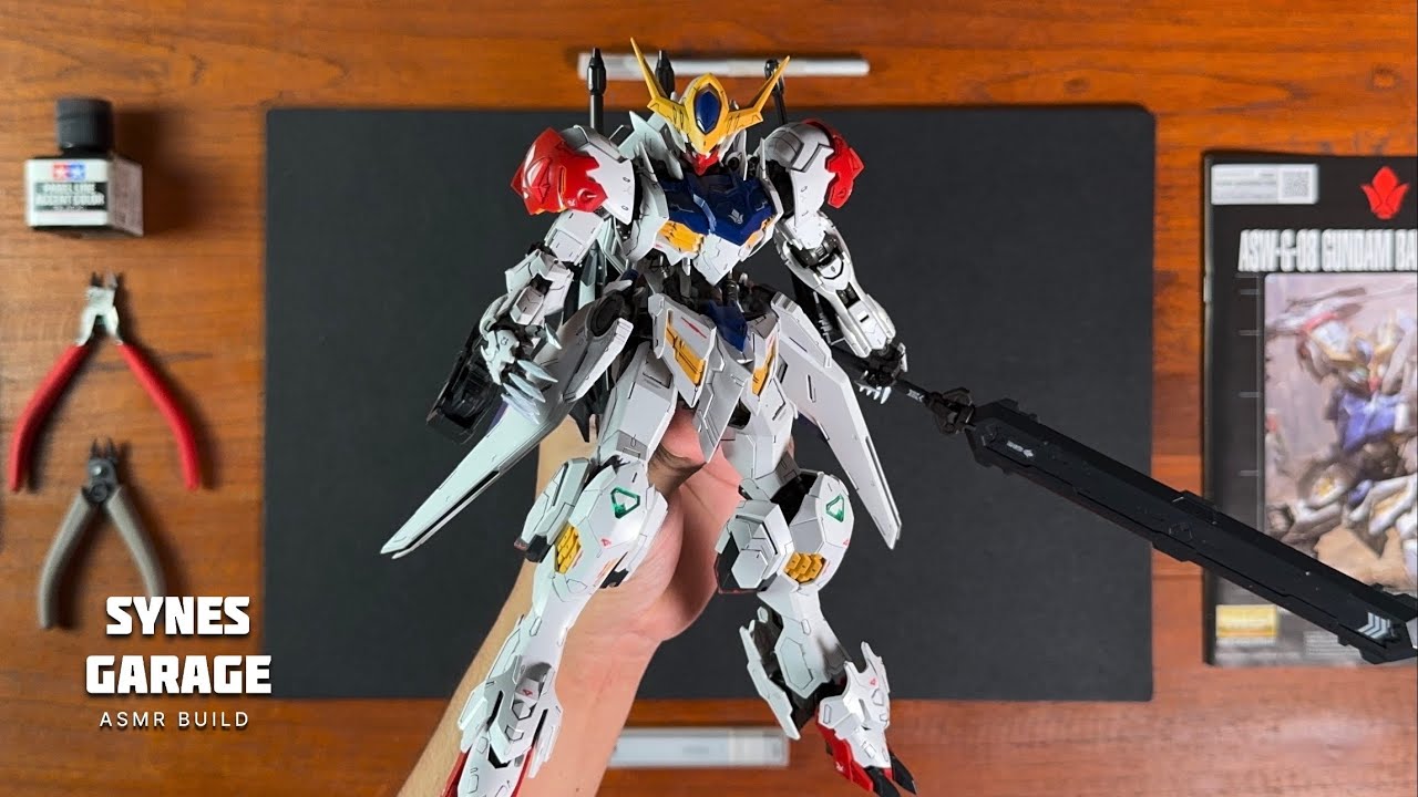 Gundam Barbatos Lupus MG 1/100 | ASMR BUILD | Bandai | Iron Blooded Orphans