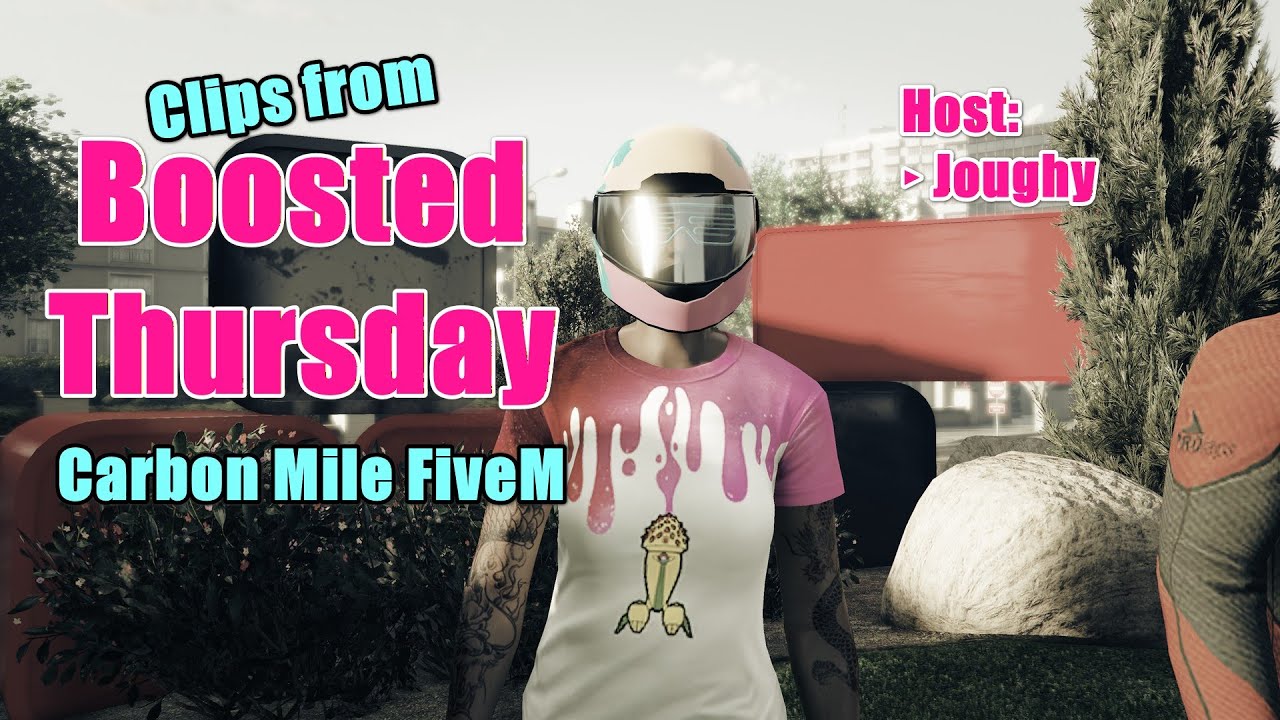 Boosted Thursday on the Carbon Mile FiveM server Hosted by Joughy