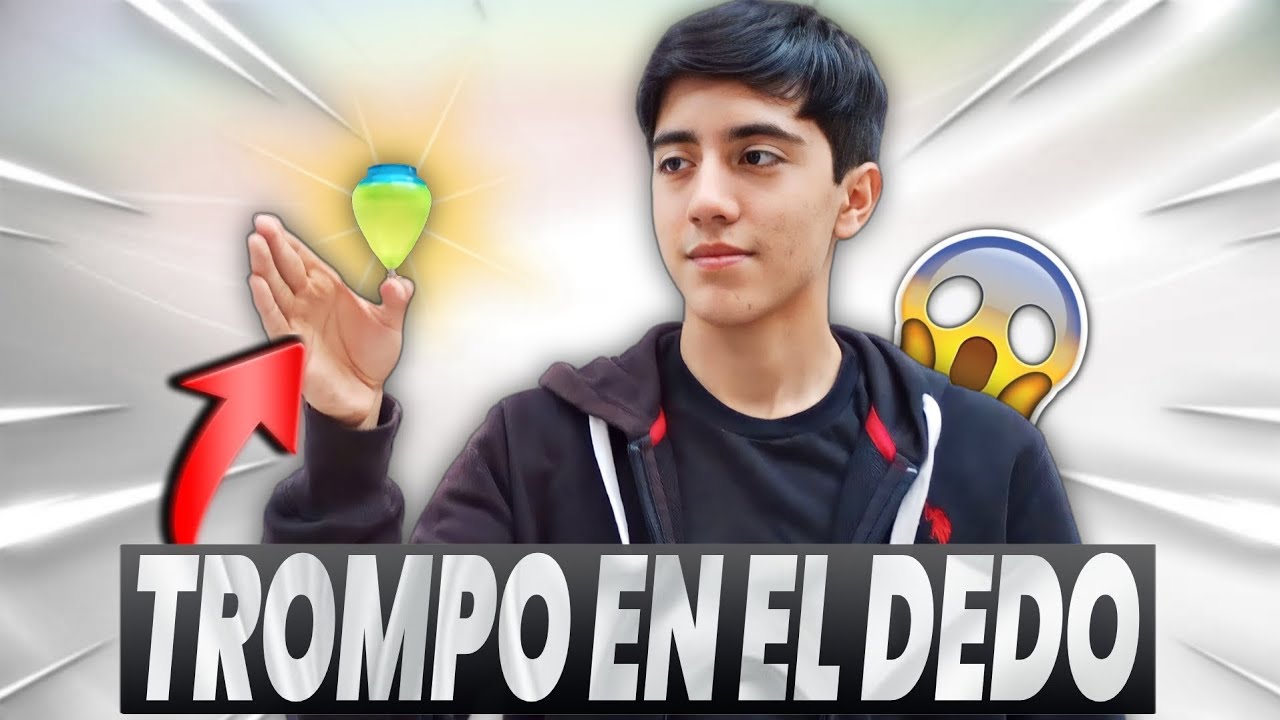 COMO SUBIR EL TROMPO AL DEDO O A LA U&Ntilde;A (Trucos de Trompos)