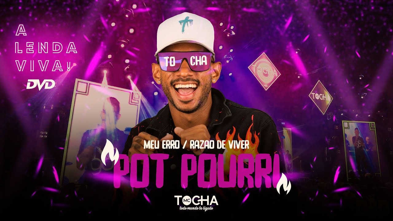 Mc Tocha - Meu erro / Razão de viver #PotPourri (DVD A lenda viva) #AoVivo