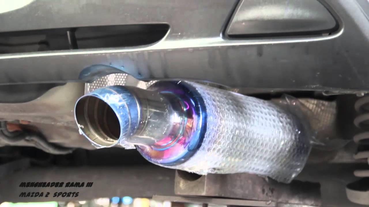Mazda 2 Sports Header Manifold & Muffler Kit เม้ง