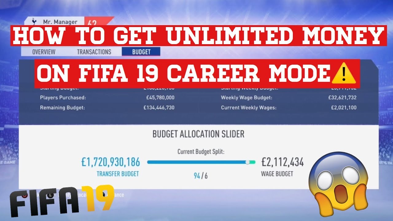 Fifa 19 Career Mode Tutorial: How to get unlimited money in career mode - Fifa 19