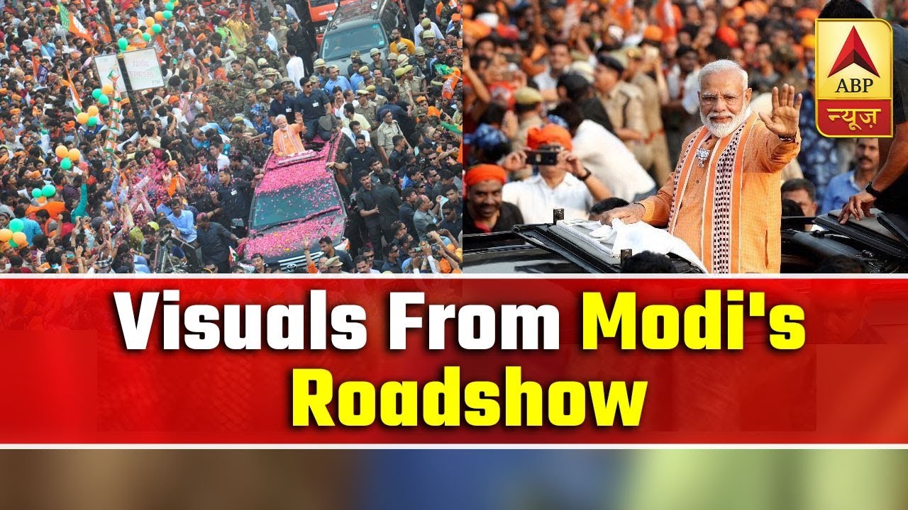 FULL COVERAGE: Visuals from Prime Minister Narendra Modi's roadshow in Varanasi