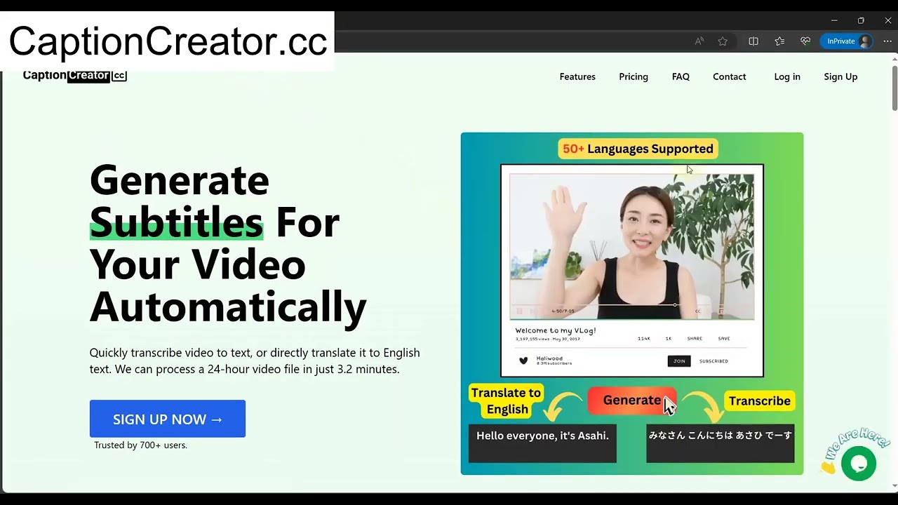 Translate Arabic Audio To English Subtitles Automatically
