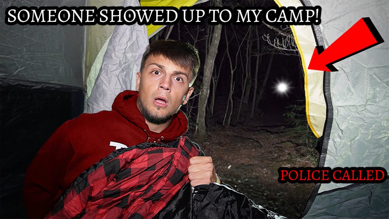 TERRIFYING Camping Trip in SCARY FOREST - Near Death Experience Caught On Camera | POLICE CALLED!