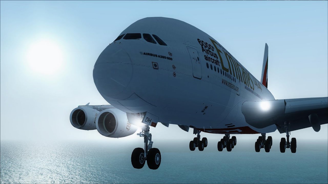 FSX A380 Zurich to Dubai