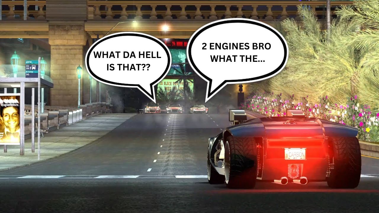 Using a HOT WHEELS CAR to BEAT DARIUS in NFS CARBON!