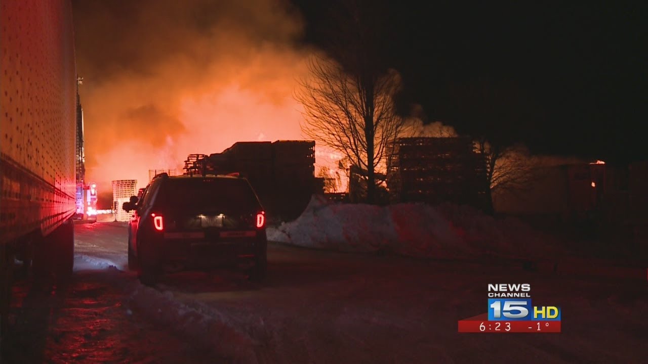Grabill sawmill fire