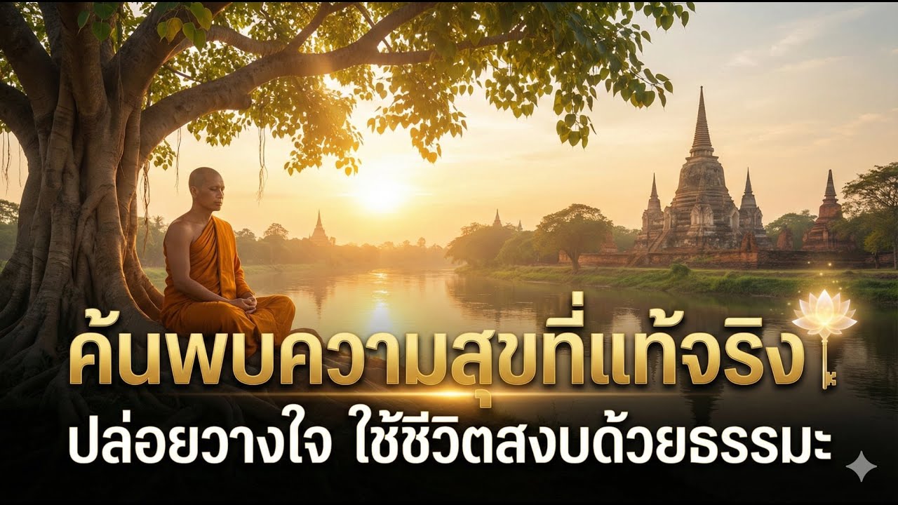 ค้นพบความสุขที่แท้จริง: ปล่อยวางใจ ใช้ชีวิตสงบด้วยธรรมะ