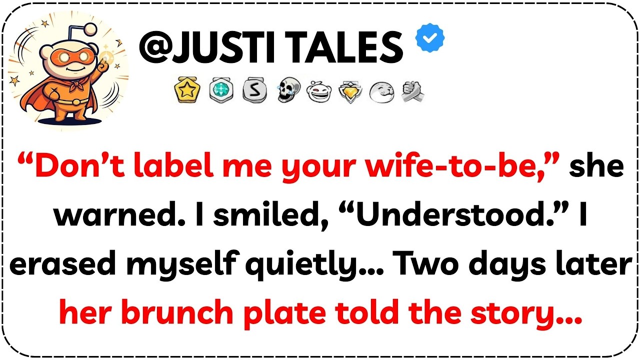 “Don’t label me your wife-to-be,” she warned. I smiled, “Understood.” I erased myself quietly...