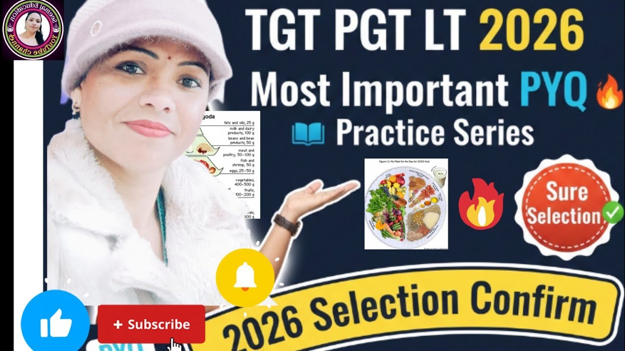 TGT PGT LT 2026 | Most Important Exam Based Practice Series🔥| PYQ Highlighted Questions |Sure Sucses