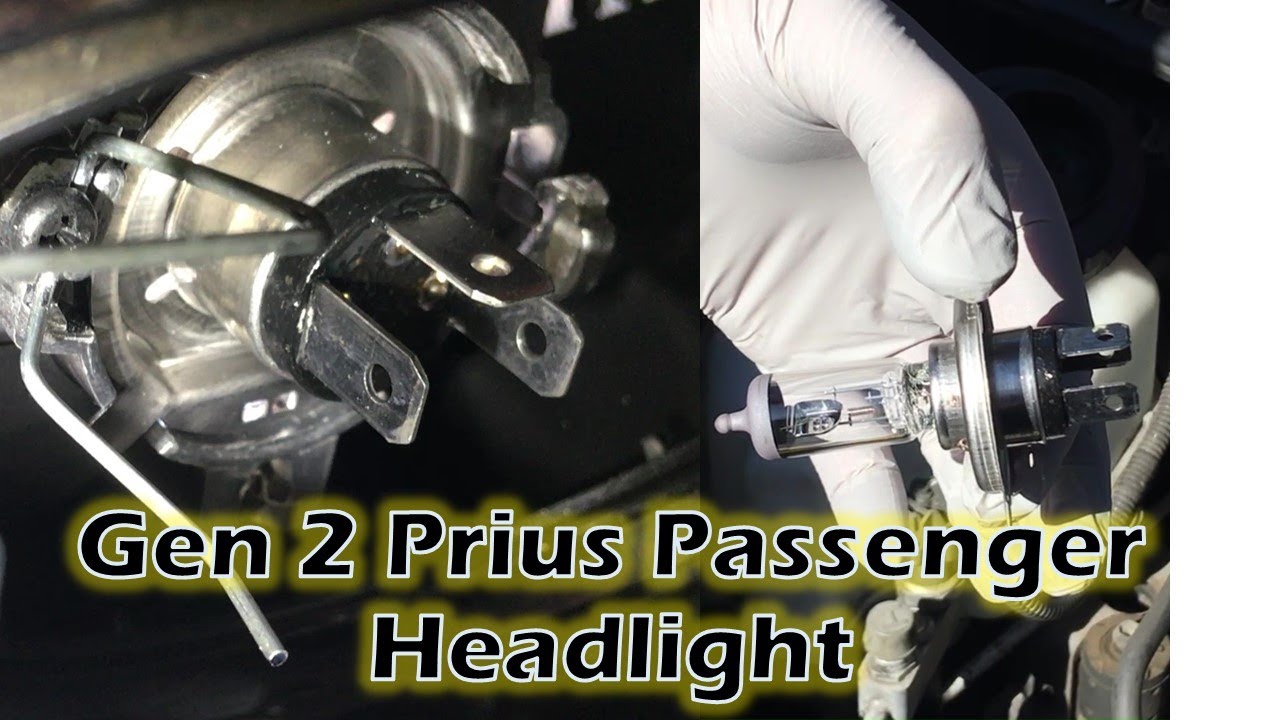 Gen 2 Prius Passenger Headlight Bulb Replacement, Without Bumper Removal