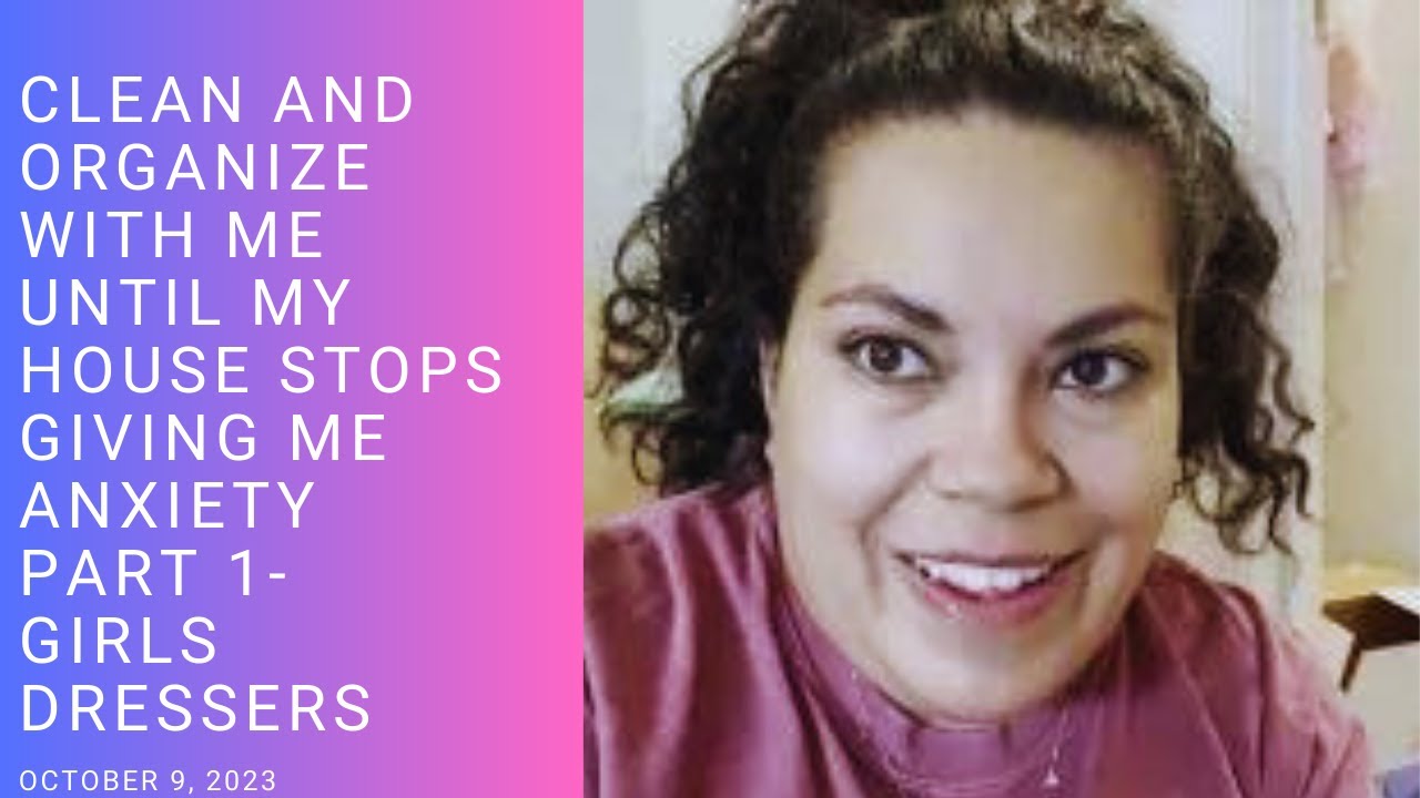 Clean and organize with me part 1/ the girls dressers