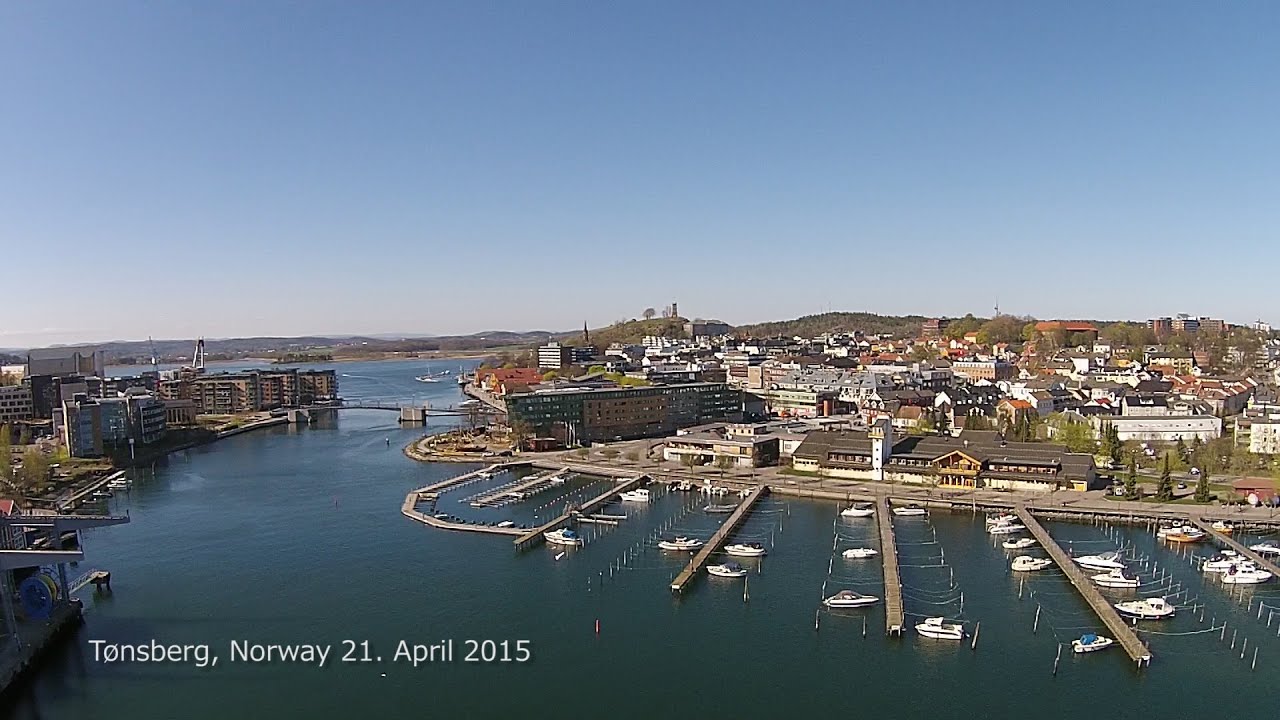 Tønsberg from the air