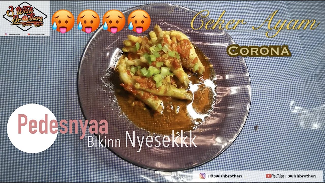 #Corona #Cekerayamcorona #pedesbanget #makan Ceker Ayam Coronaaa!!! Pedessnyaaa Bikinn Nyesekkk 🤤🤤🤤