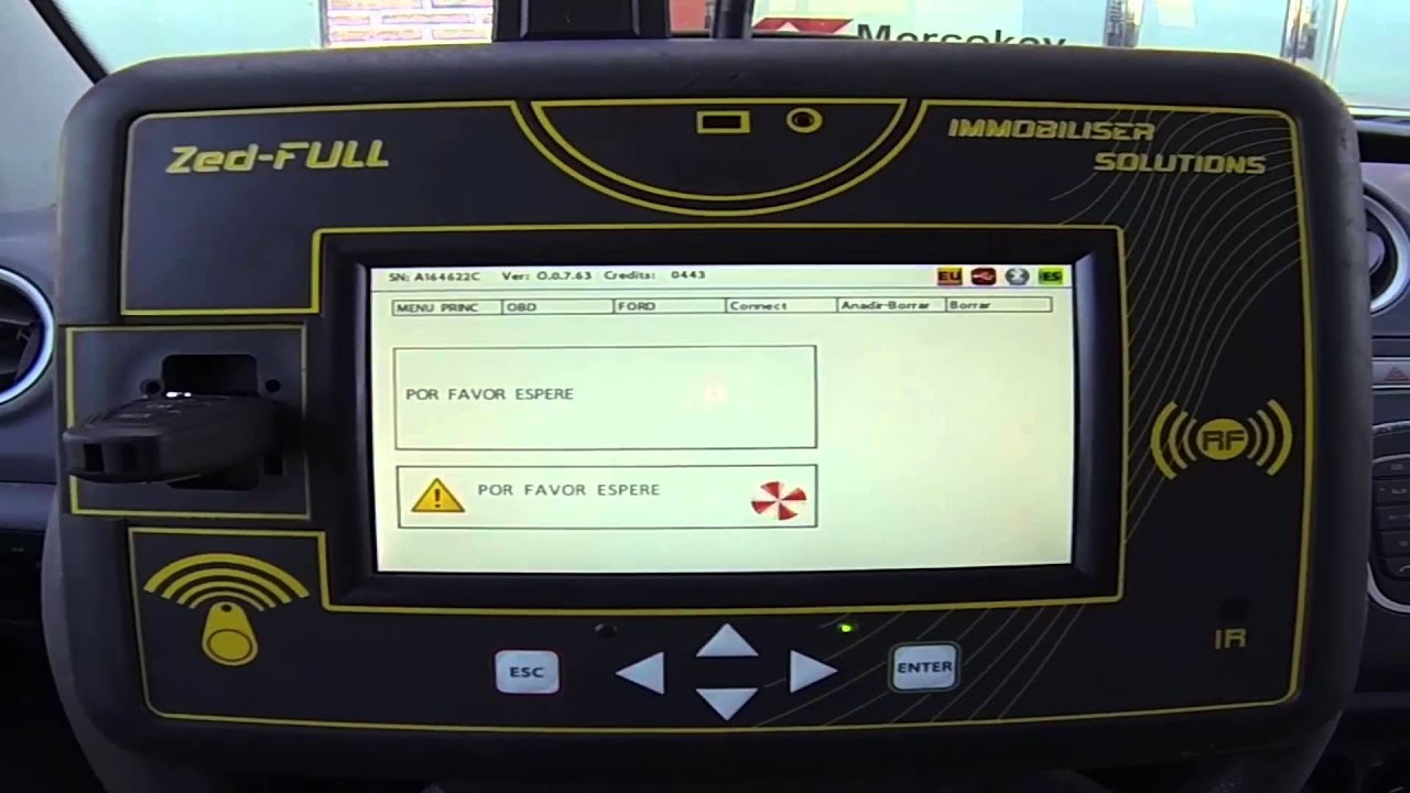 Ford Transit 2011 Programación llave Zed-FULL
