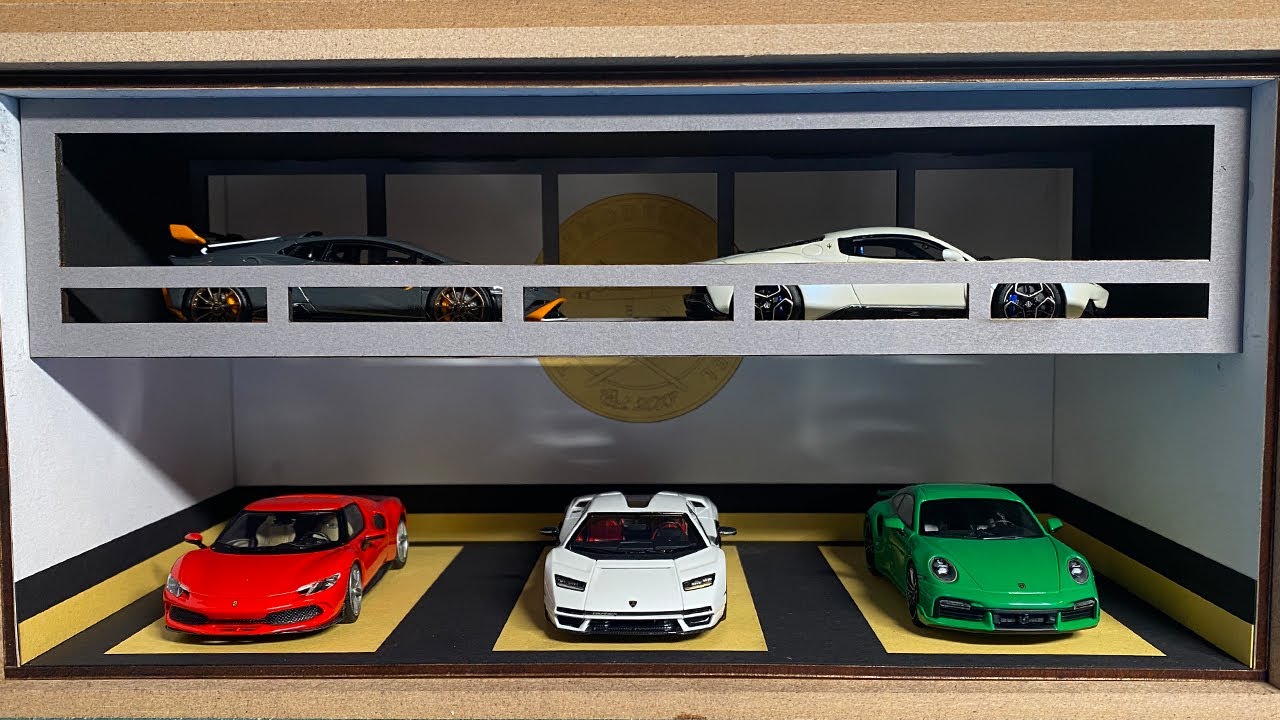 Building a Miniature Supercar Storage Unit with the Ortur Laser Master 3