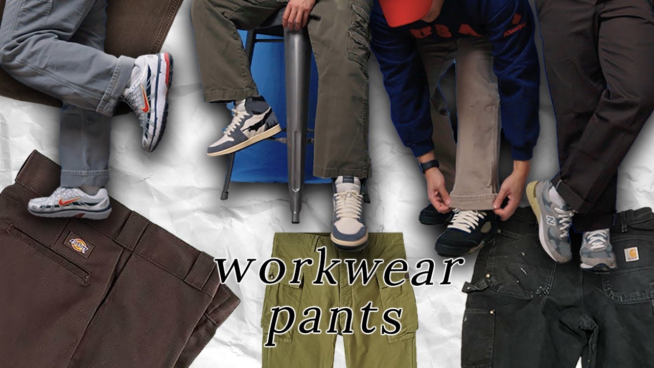 Необходимые рабочие брюки (Carhartt Carpenter, Dickies 874, Wrangler Cargo)