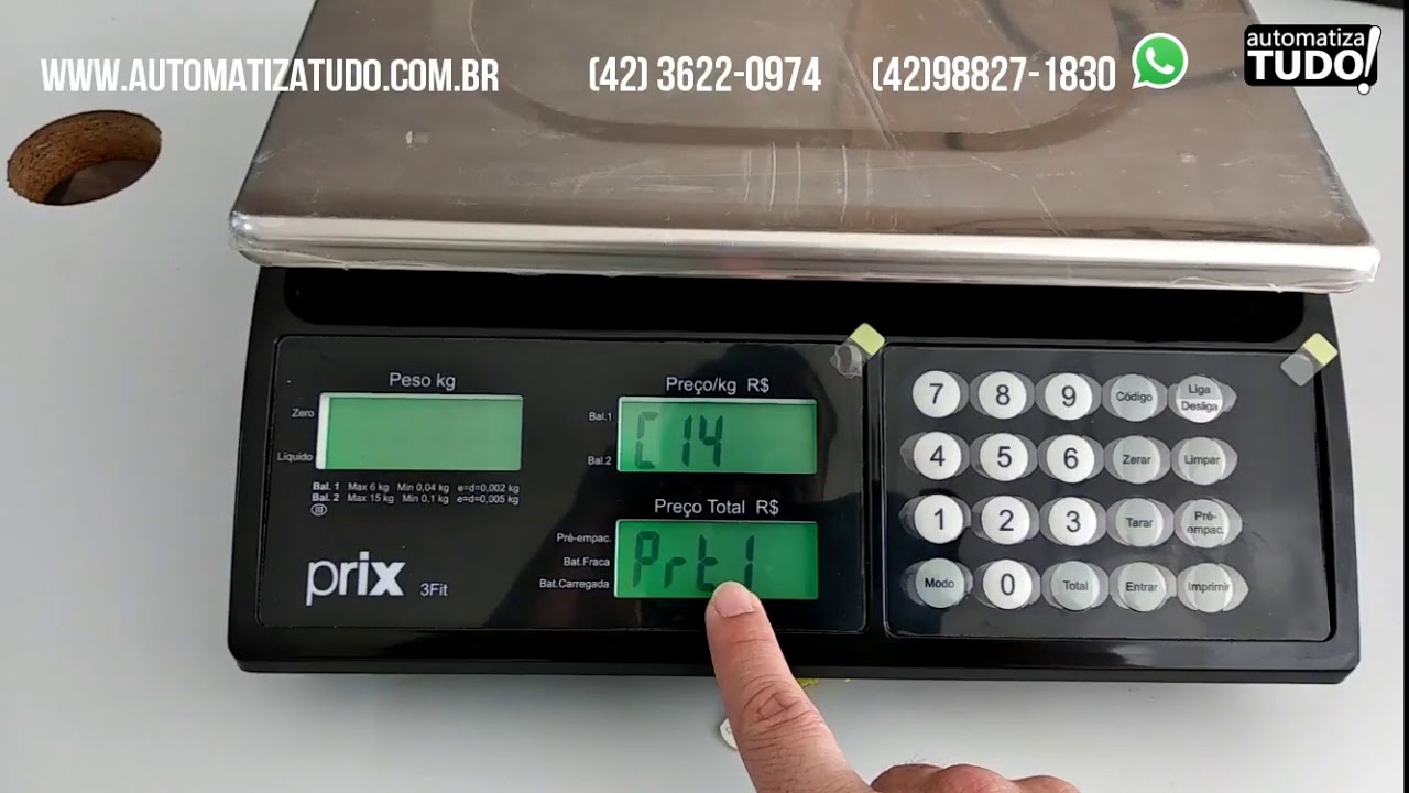 balança bancada toledo prix 3 fit acumulador diario automatizatudo