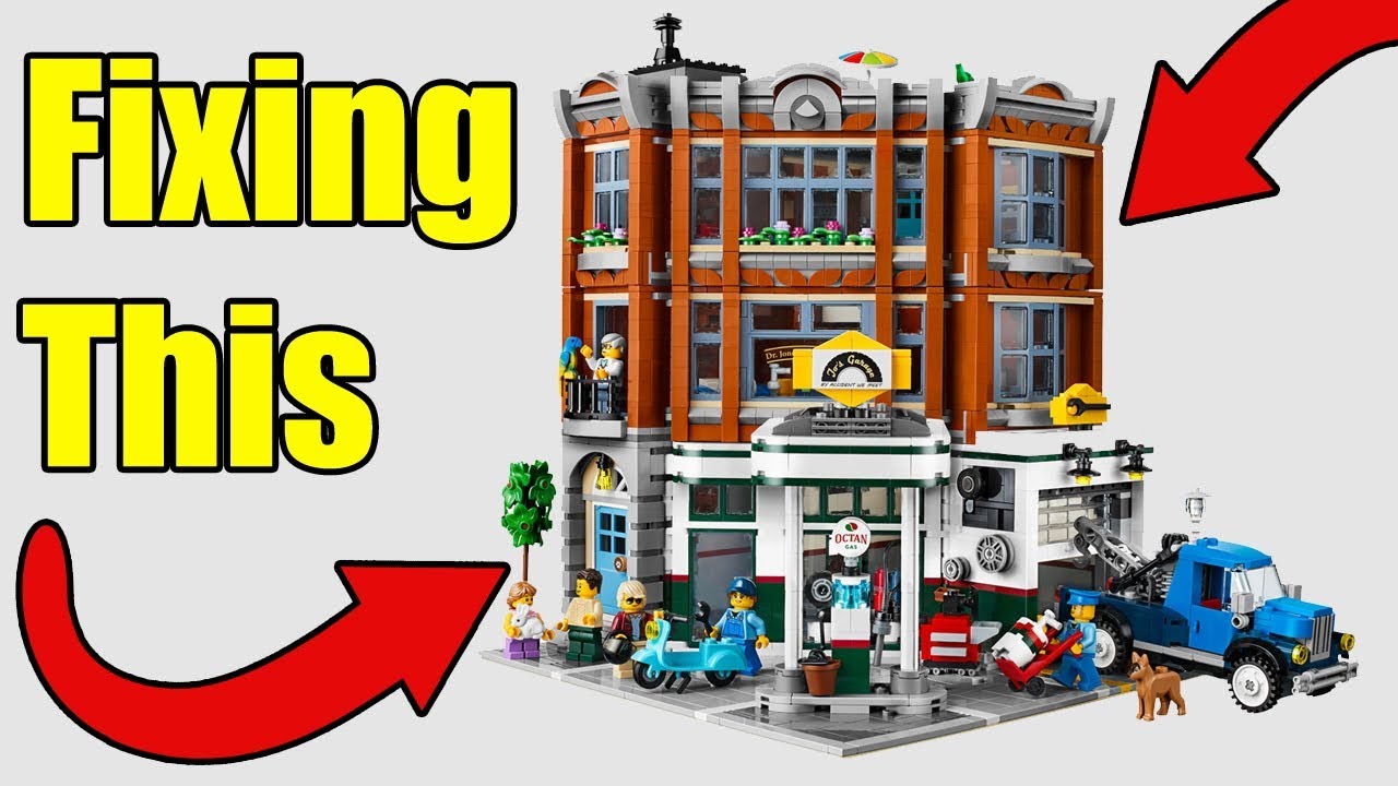 FIXING Lego Creator Corner Garage 10264 - How I Fixed One of the Biggest Problems