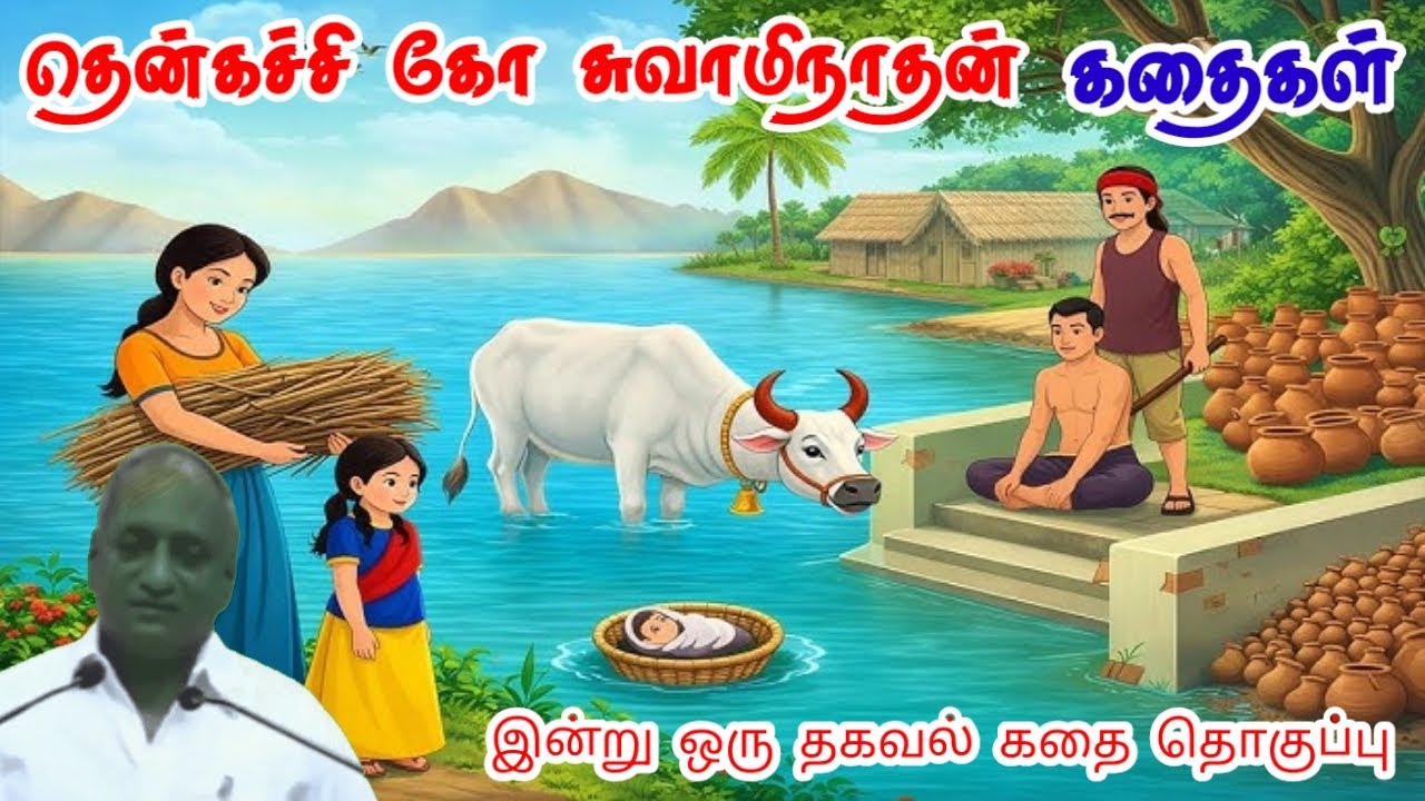 மகிழ்ச்சியாக வாழலாம் | மன அழுத்தம் நீங்கி கவலைகள் மறந்து தூங்க | Thenkachi Ko Swaminathan Stories