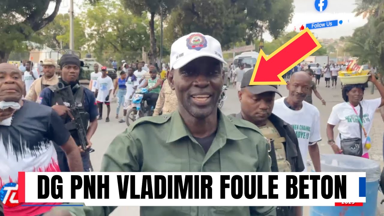 Flash! DG PNH la Vladimir Paraison depoze pyel at&egrave; nan lari P-au-P nan yon mach pou Lap&egrave; nan peyi a