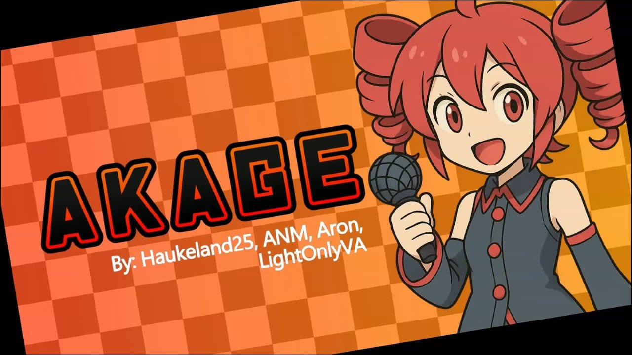『AKAGE [赤毛]』REMIX (feat. ANM, Aron_Aurora, LightOnlyVA )