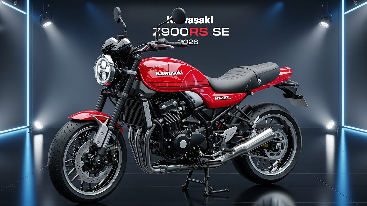 Наконец-то представлен Kawasaki Z900RS SE 2026 года — ретро-монстр!