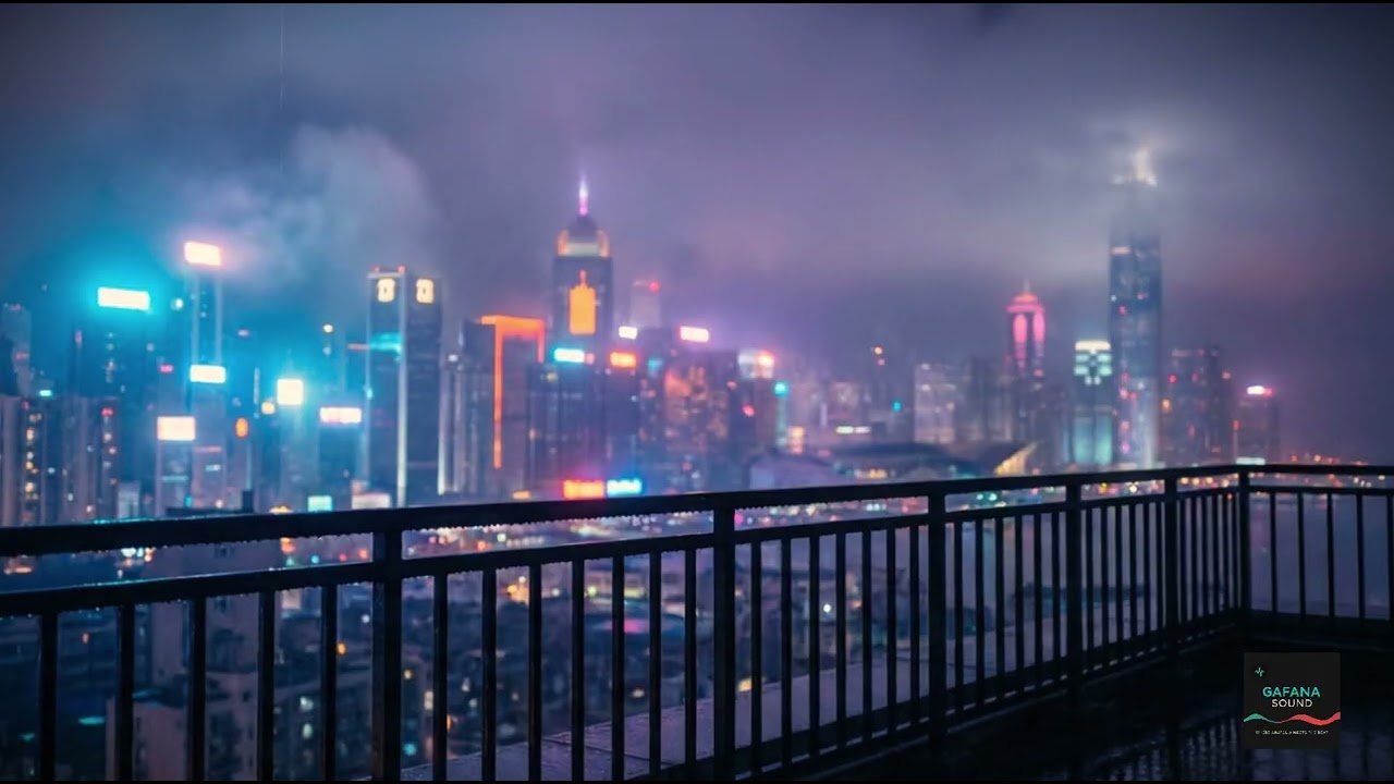 City Lights Fade – Late night ambient music for deep focus and relaxation