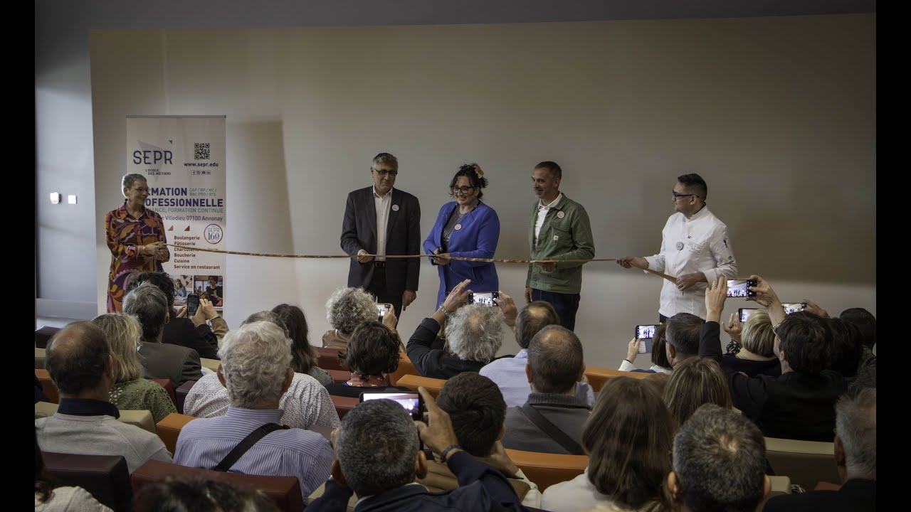 Inauguration du nouveau campus Annonay