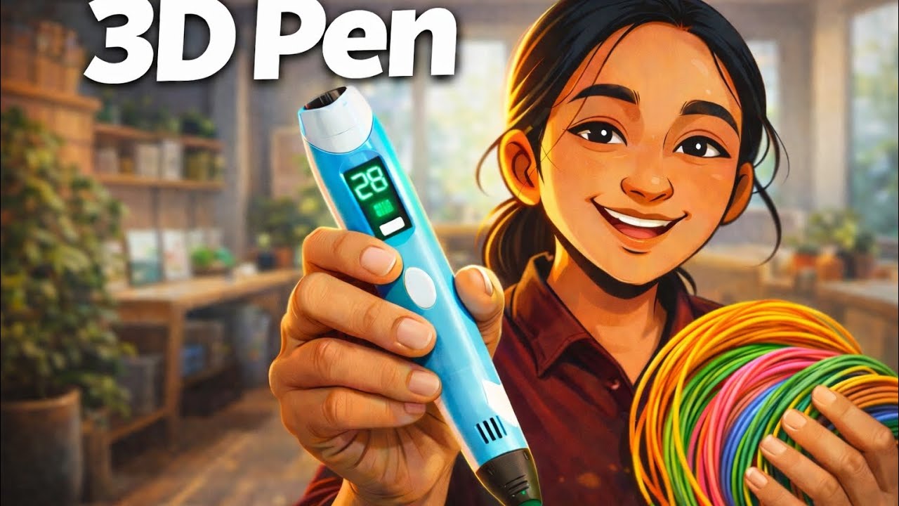 How to use 3D 🖊️pen full video | 3D pen for beginner