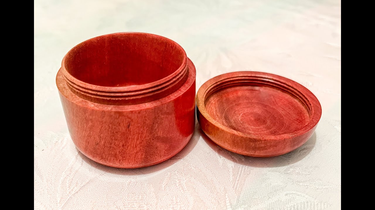 Pink Ivory Threaded Box