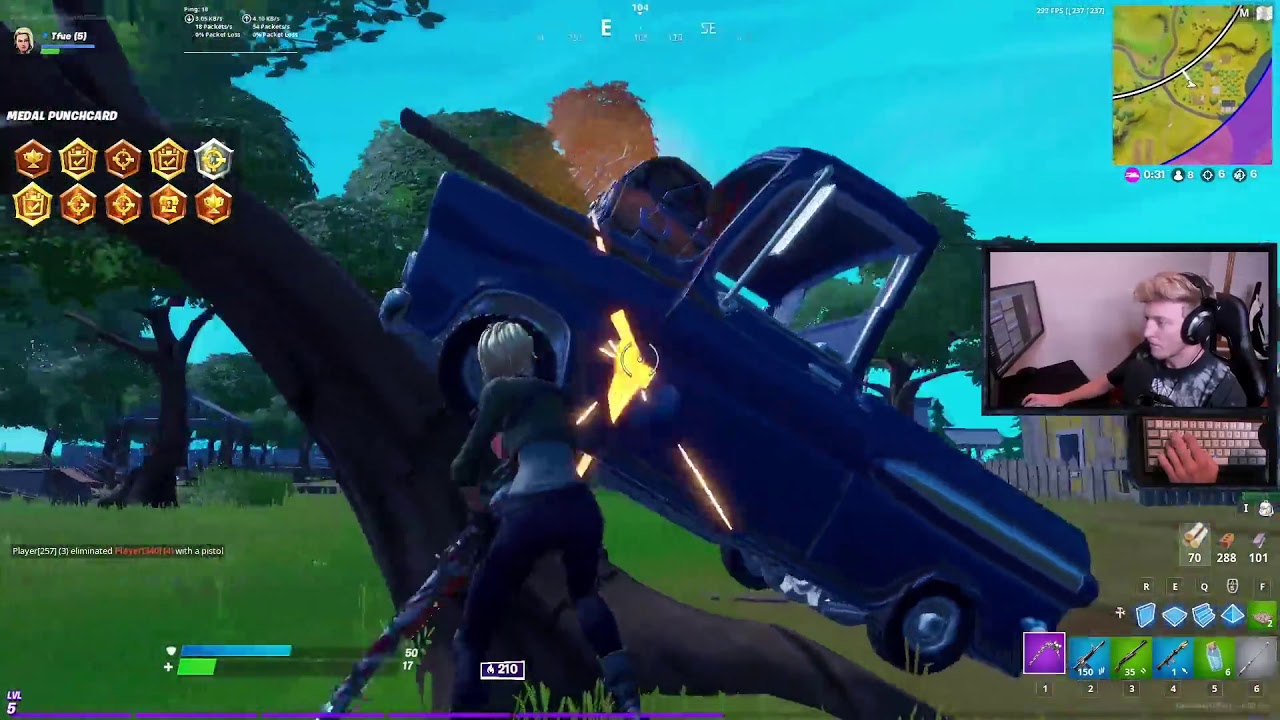 tfue first arena victory in fortnite chapter 2