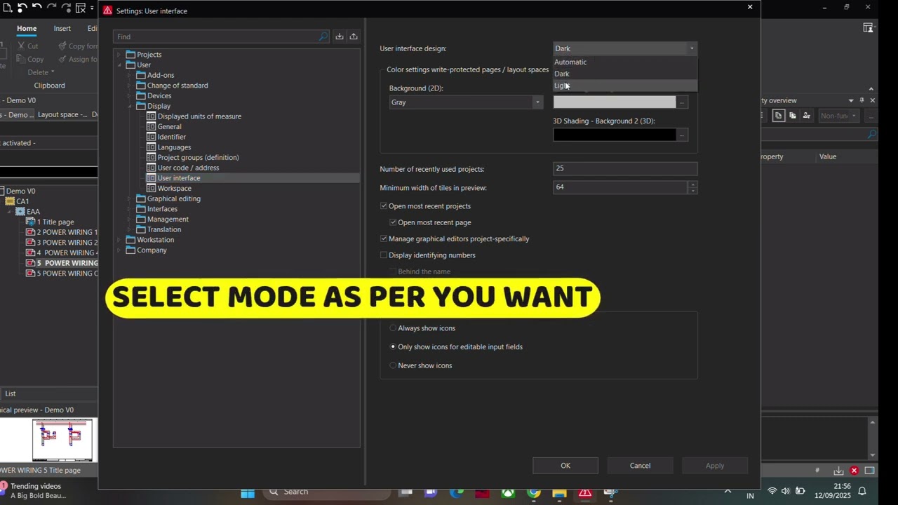 ✨ How to Change Theme in EPLAN  | Electrical Design Learning ⚡