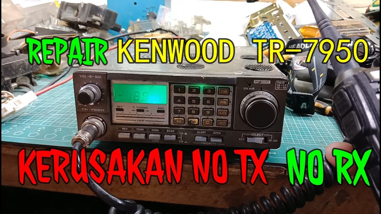 REPAIR RIG KENWOOD TR-7950