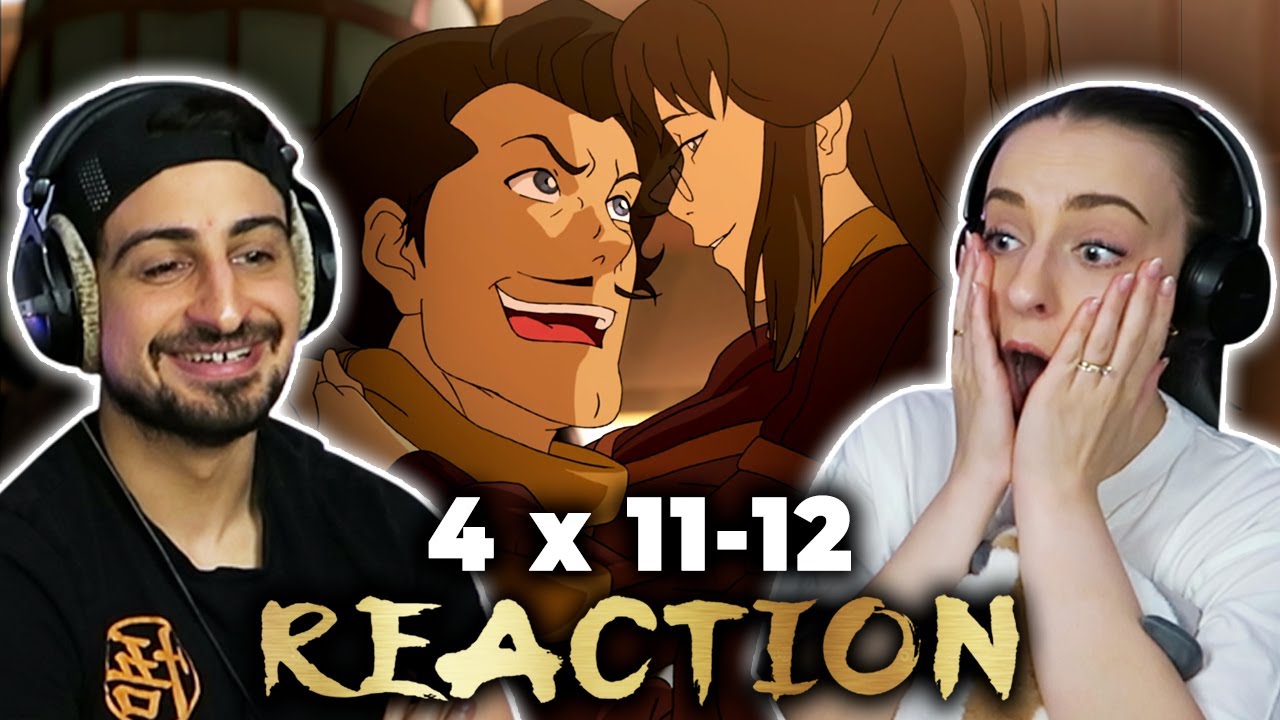 THEY DID THE THING!! 😭 *THE LEGEND OF KORRA* 4x11 & 4x12 REACTION!
