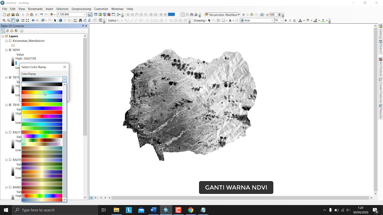 TUTORIAL MEMBUAT SUHU PERMUKAAN TANAH ATAU LAND SURFACE TEMPERATURE (LST)