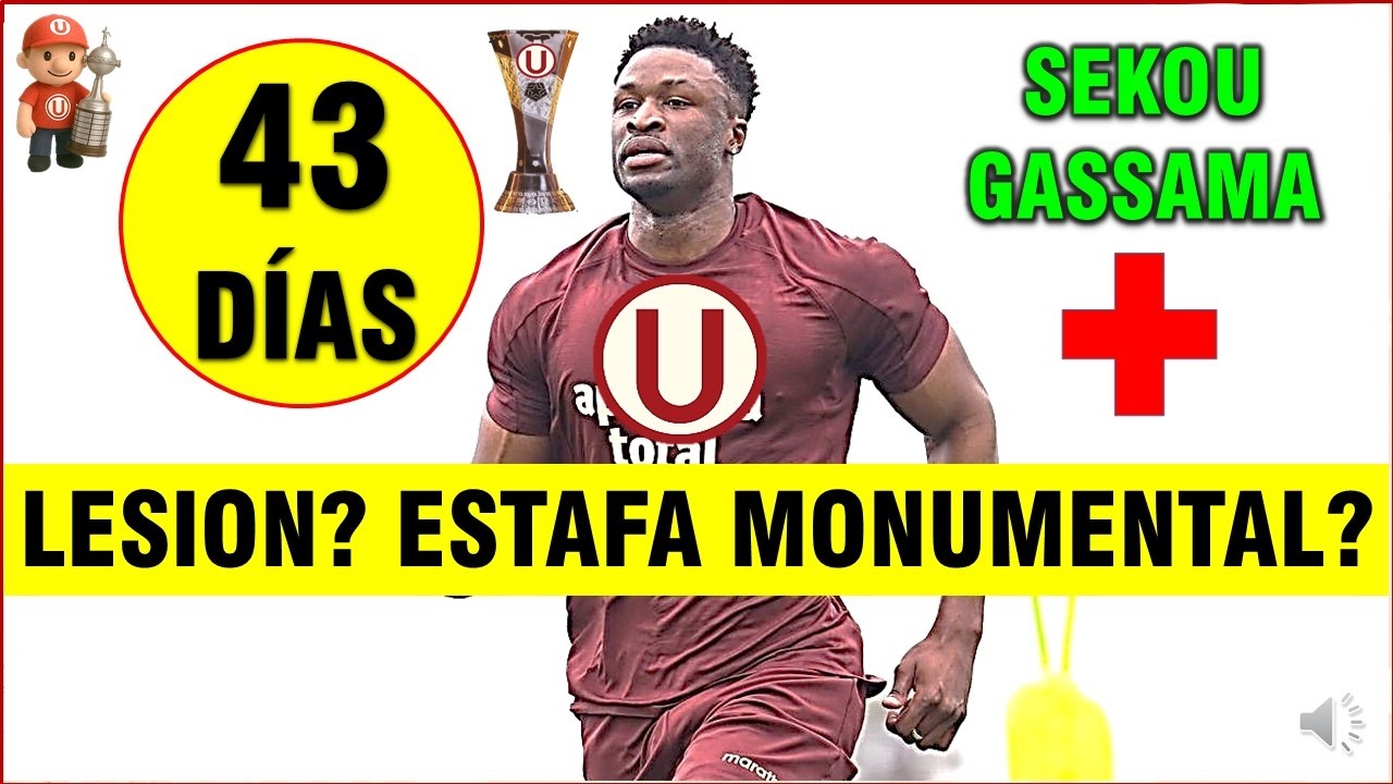 SEKOU GASSAMA DEBE JUGAR UNIVERSITARIO VS LOS CHANKAS