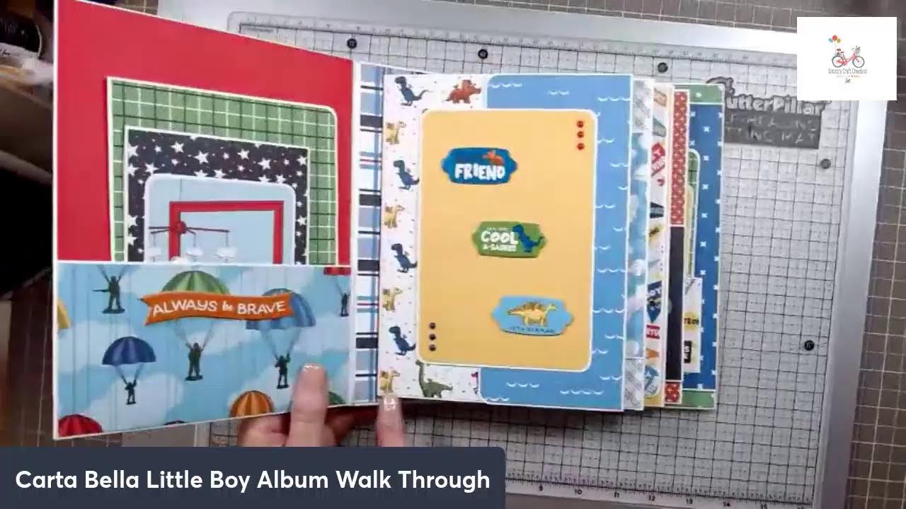 CCC Carta Bella Little Boy Walk Through