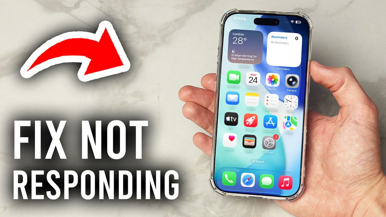 iPhone Touch Screen Not Responding - Fix