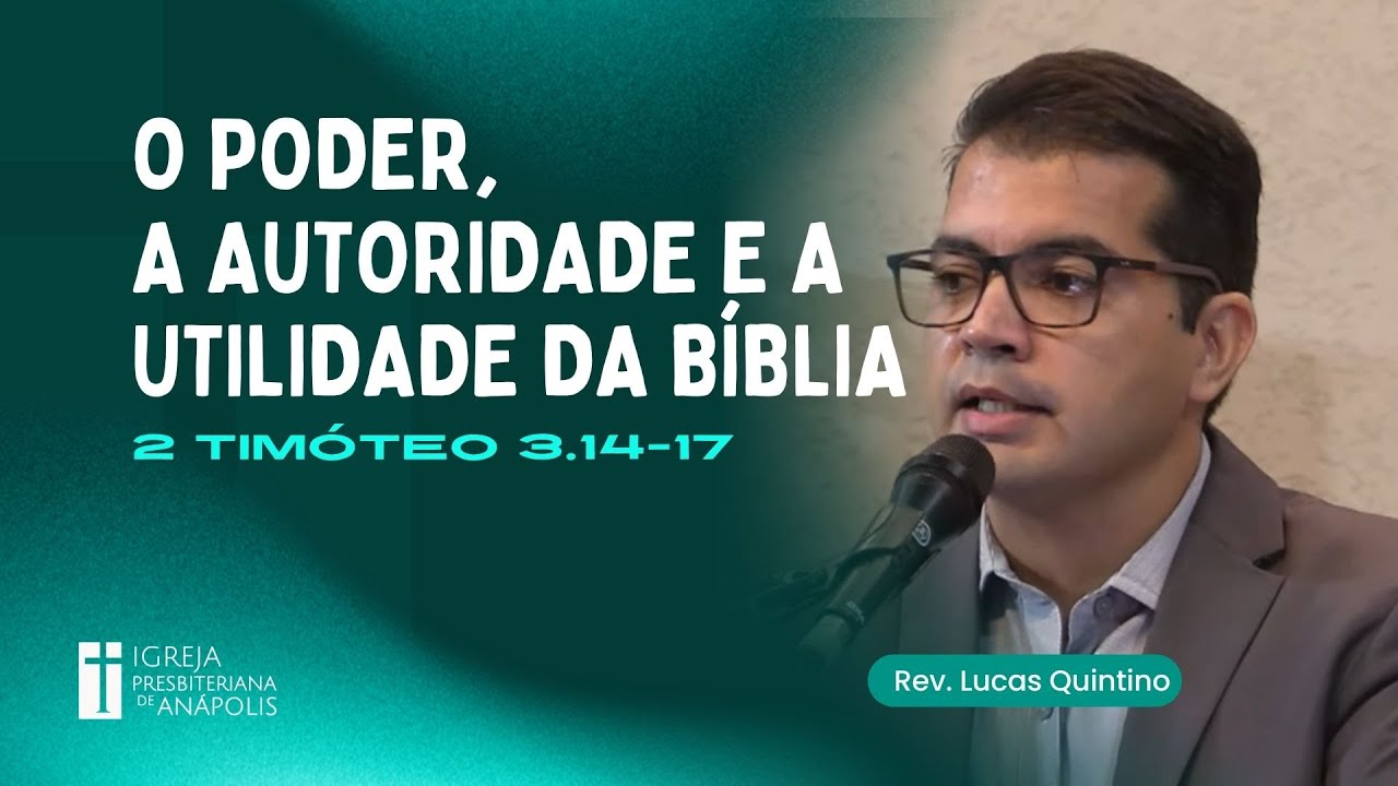 O poder, a autoridade e a utilidade da Bíblia | 2 Tm 3.14-17 | 18.01.2026 | Culto Noturno